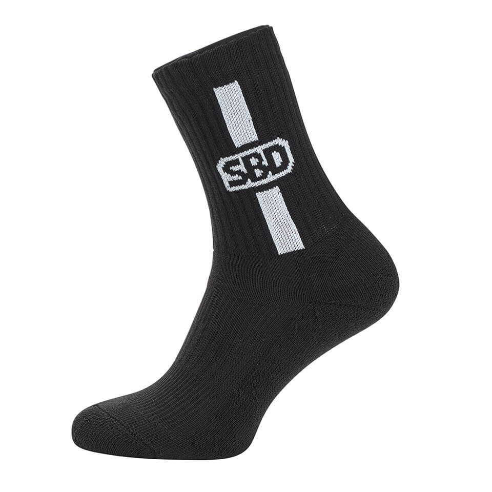 SBD Sport Socks, Black/White