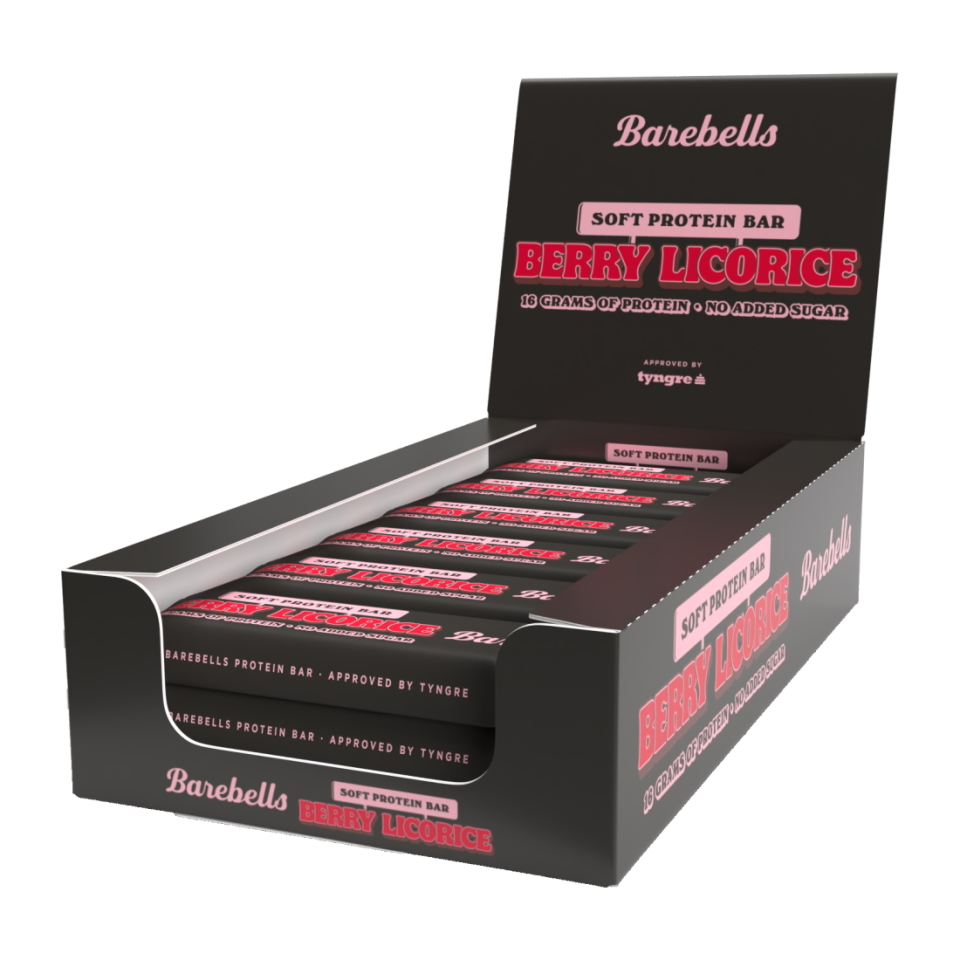 Barebells Soft Bar - 12 st hel låda