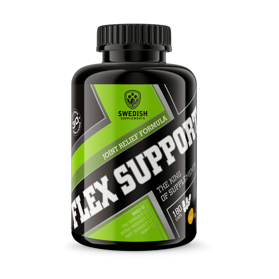 Swedish Supplements Flex Support 180 kapslar - Swedish Supplements
