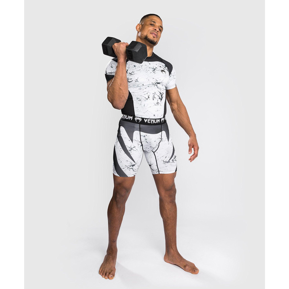 Venum G-Fit Marble Rashguard - Short Sleeves