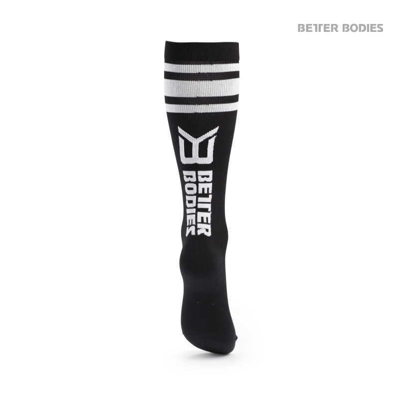 Better Bodies Knee Socks S Black - Better Bodies