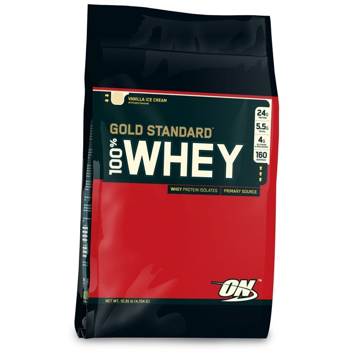 Optimum Nutrition Gold Standard 100% Whey Vanilla Ice Cream 4,54kg - Optimum Nutrition