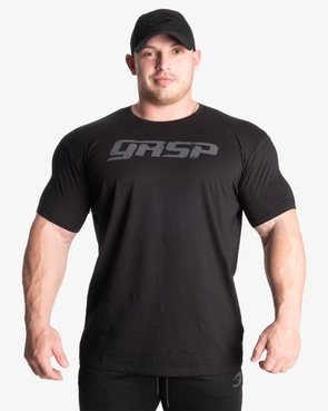 Gasp Legacy Gym Tee, Black