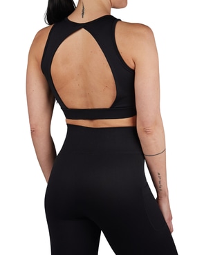 Seamless Open Back Sports Bra