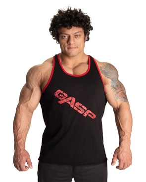 Vintage T-back, Black/Red
