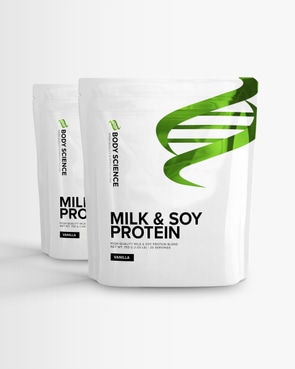 2 st Milk & Soy Protein 
