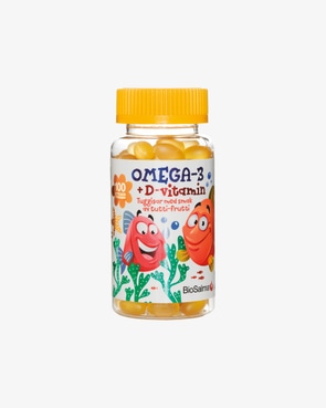 Omega3 + D-vitamin frukt-tuggis