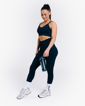 MM Sports Seamless Tights, Iron Blue