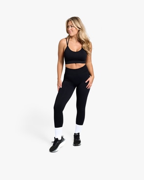 Seamless Tights, Black