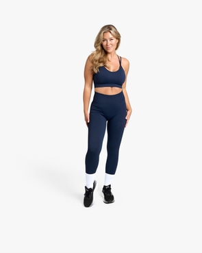 Seamless Tights, Iron Blue