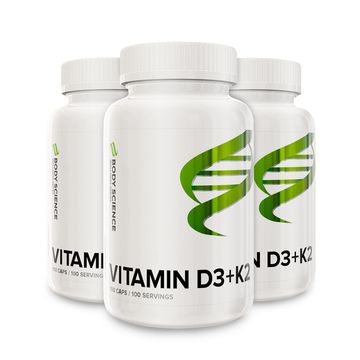 Vitamin D3+K2 Storpack 300 kapslar