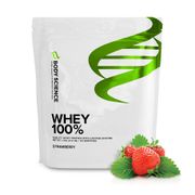 Body Science Whey 100% Strawberry proteinpulver