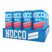 Ett flak 24-pack med NOCCO BCAA Mango