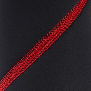 SBD Knee Sleeves Standard Black/Red Detail stiching