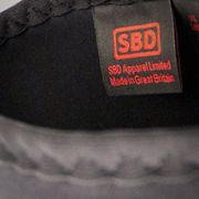 SBD Knee Sleeves Standard Black/Red Detail instruction
