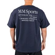 MM Sports Oversized T-Shirt EST 2002, Iron Blue