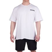 Oversized Hardcore tränings t-shirt Vit