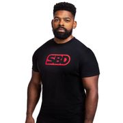 SBD Brand T-Shirt - Mens, Black/Red