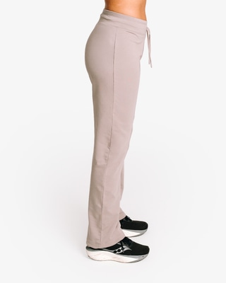 Jersey Pants Wmn Varsity, Taupe