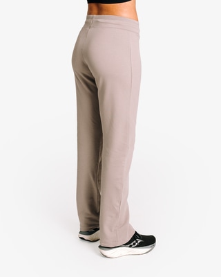 Jersey Pants Wmn Varsity, Taupe