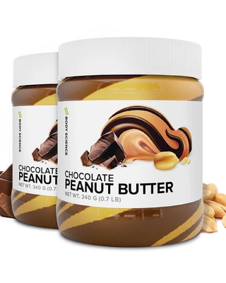 2 st peanut butter choklad