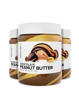 3 st peanut butter choklad