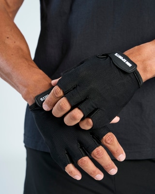 MM Sports Training Gloves - Black