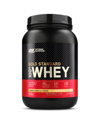 Optimum Nutrition Gold Standard 100% Whey 900 g French Vanilla Creme proteinpulver