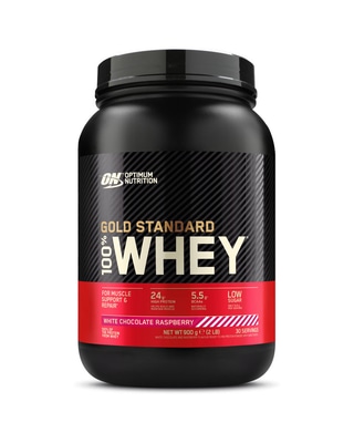 Optimum Nutrition Gold Standard 100% Whey 900 g White Chocolate Raspberry proteinpulver