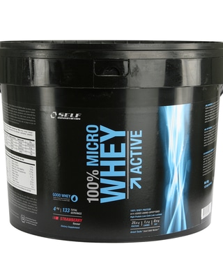En burk Self Omninutrition Self Micro Whey Active