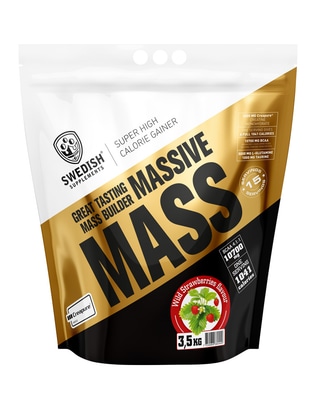 Swedish Supplements Massive Mass Wild Strawberry Gainer