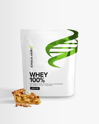 Whey 100% Proteinpulver - Äpplepaj