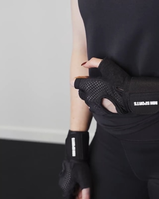 Gymhandskar med wrist wrap