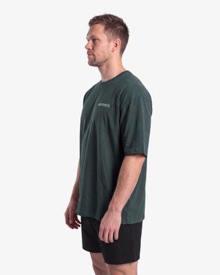 MM Sports Oversized Hardcore T-shirt, DK Green
