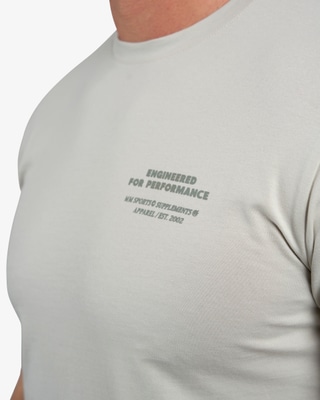 Classic T-shirt Engineered, Warm Grey