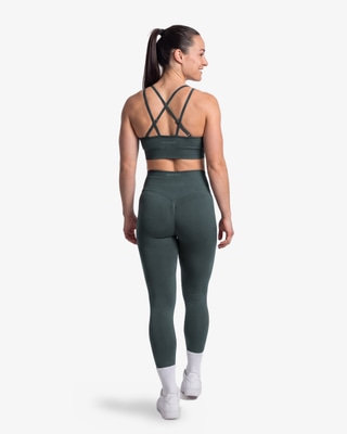 MM Sports Seamless Tights V2, Dk Green