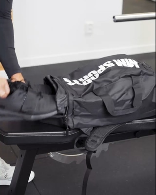 Ryggsäck med skoförvaring