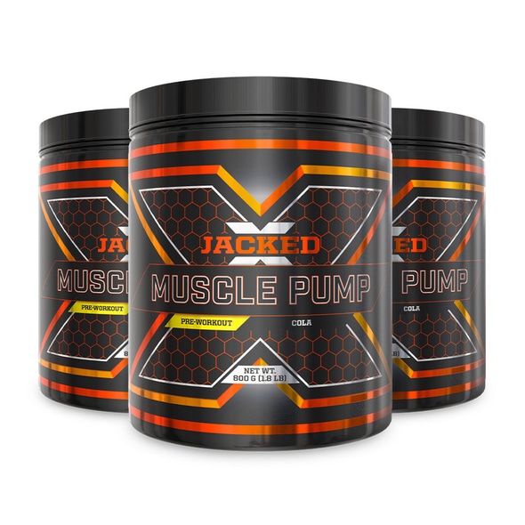 Köp 3pack Jacked Muscle Pump PWO MM Sports