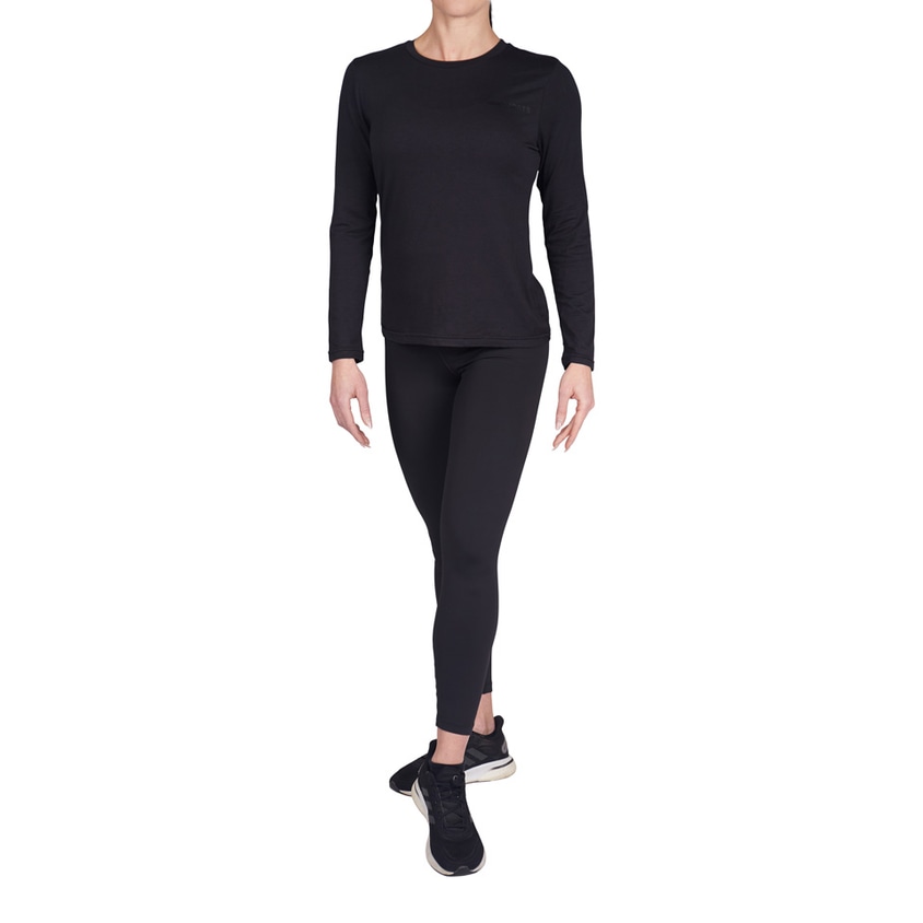 Köp MM Sports Långärmad träningströja dam bomull Online MM Sports