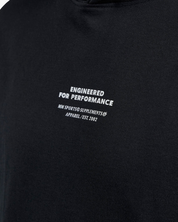 Hoodie Engineered, Black