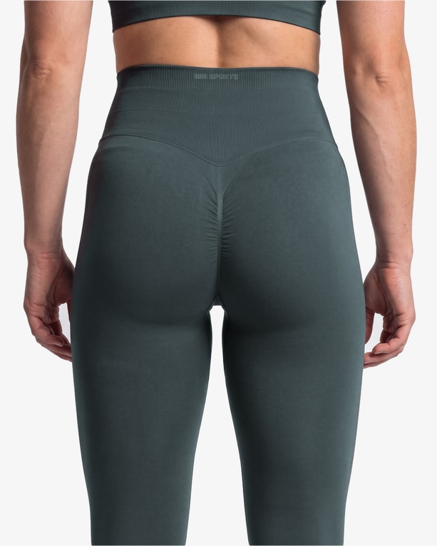 MM Sports Seamless Tights V2, Dk Green