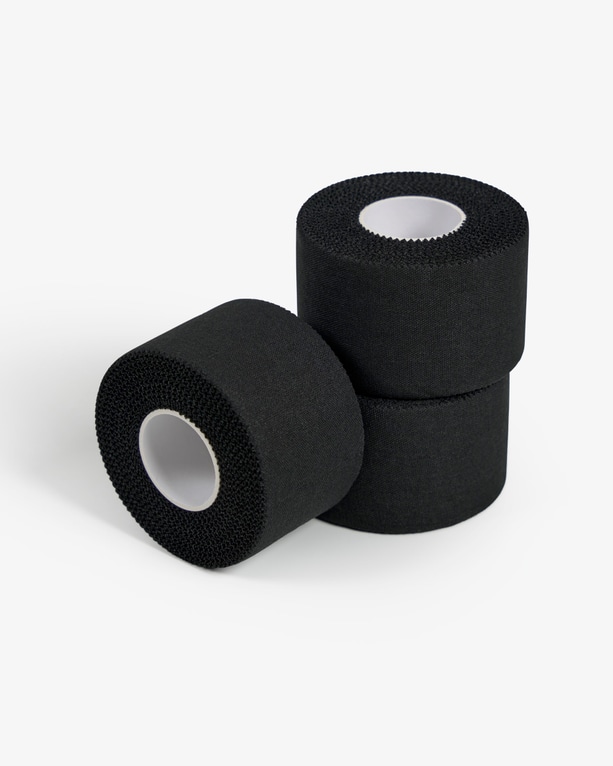 3 st Sports Tape / Coach Tape, Svart