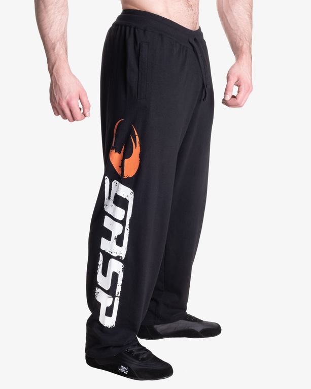 Sweat Pants, Black/White