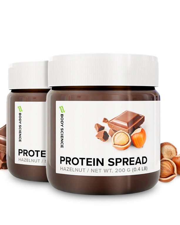 2 st Protein Spread – proteinberikad hasselnötkräm