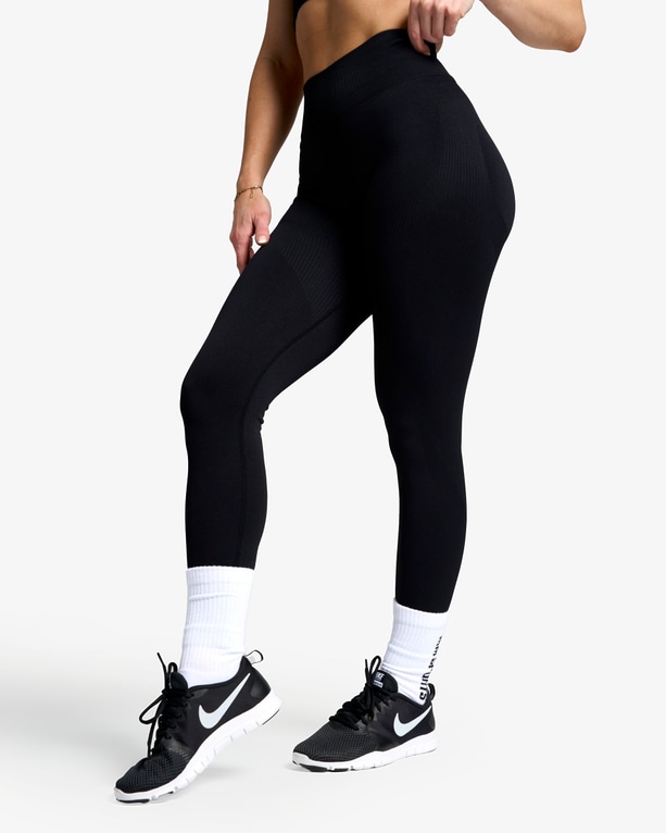 MM Sports Seamless Tights, Black