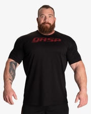 Legacy Gym Tee, Black/Red