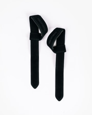 Lifting Straps Suede, Black