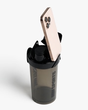 Shaker med mobilhållare, Smoked Black