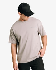 Oversized Hardcore T-shirt, Smoked Grey