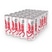 Ett 24-pack flak XLNT Sports BCAA Strawberry Energidryck